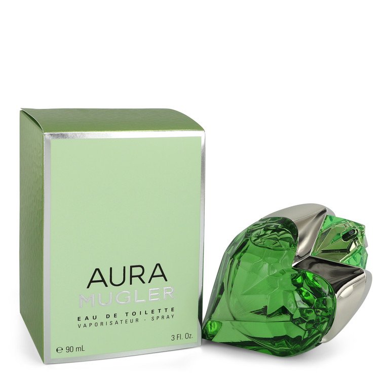 Mugler Aura Perfume 3 oz Eau De Toilette Spray