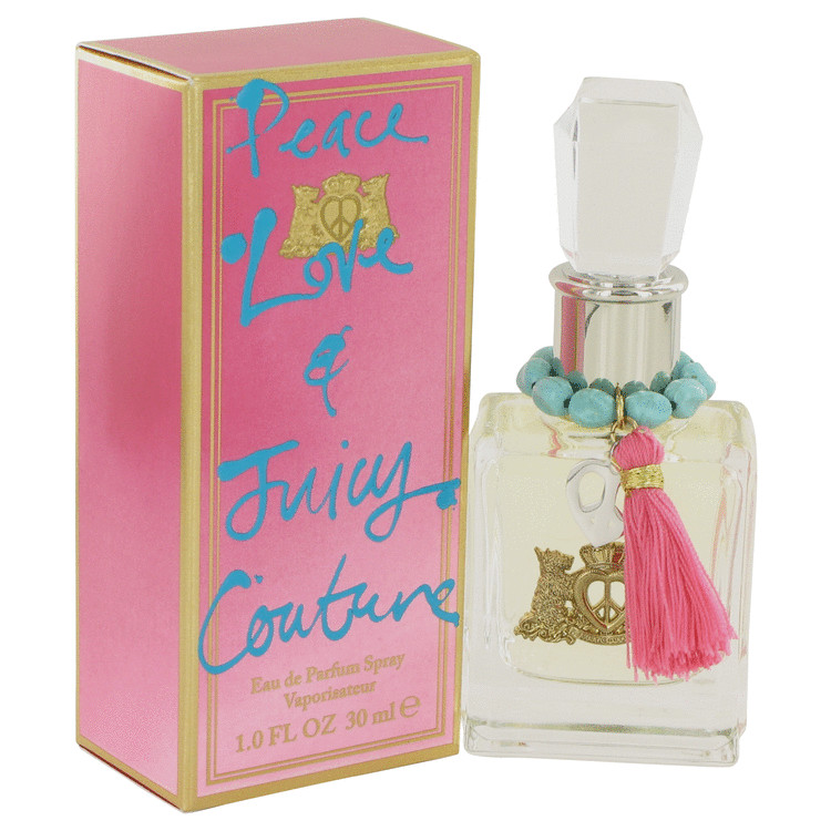 Peace Love & Juicy Couture Perfume 1 oz Eau De Parfum Spray