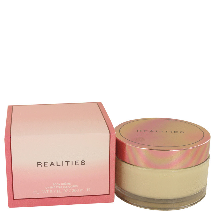 Realities (new) Perfume 6.7 oz Body Cream Glass Jar