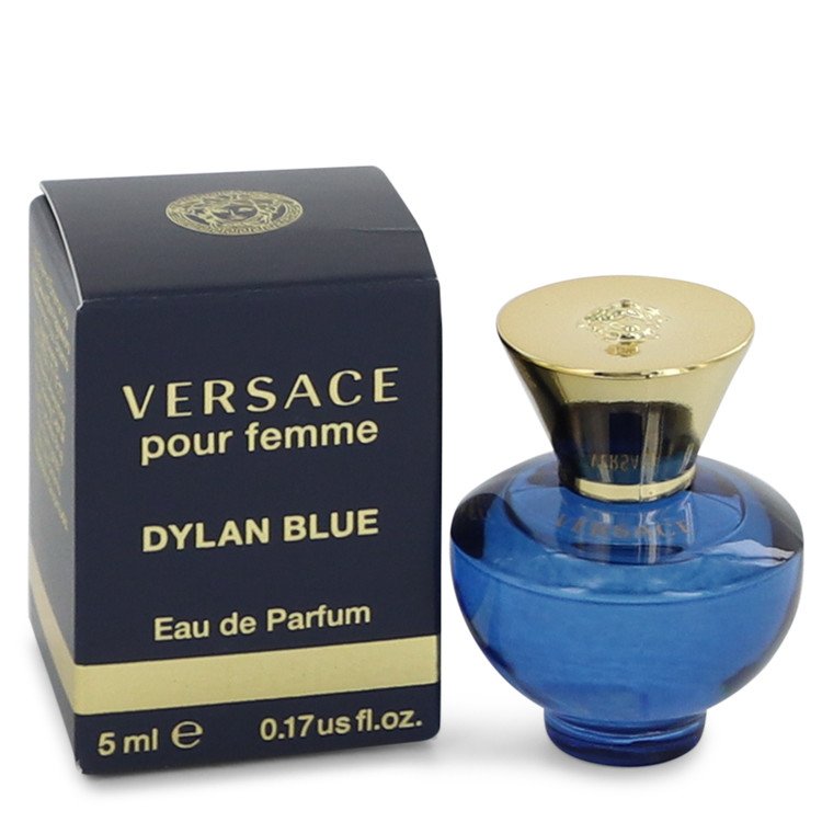 Versace Pour Femme D ylan Blue Perfume 0.17 oz Mini EDP