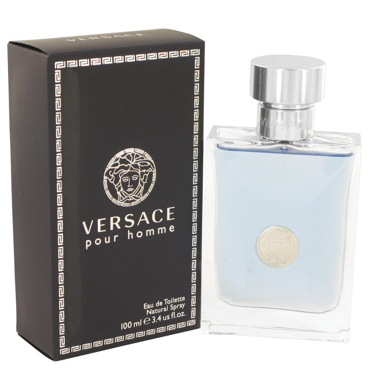 Versace Pour Homme Cologne 3.4 oz Eau De Toilette Spray