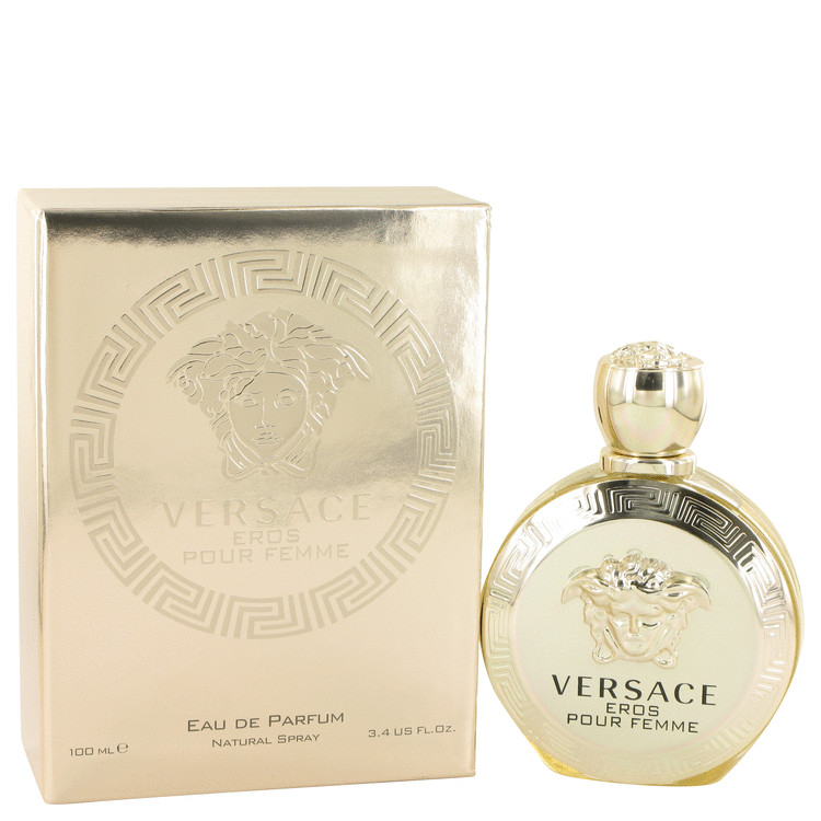 Versace Eros Perfume 3.4 oz Eau De Parfum Spray