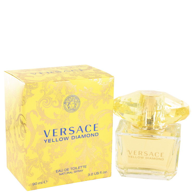 Versace Yellow Diamond Perfume 3 oz Eau De Toilette Spray