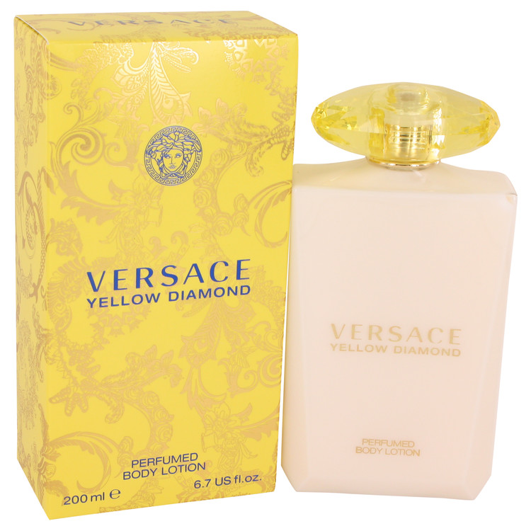 Versace Yellow Diamond Perfume 6.7 oz Body Lotion